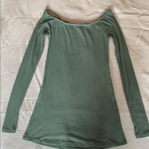 Long Off-the-Shoulder Top